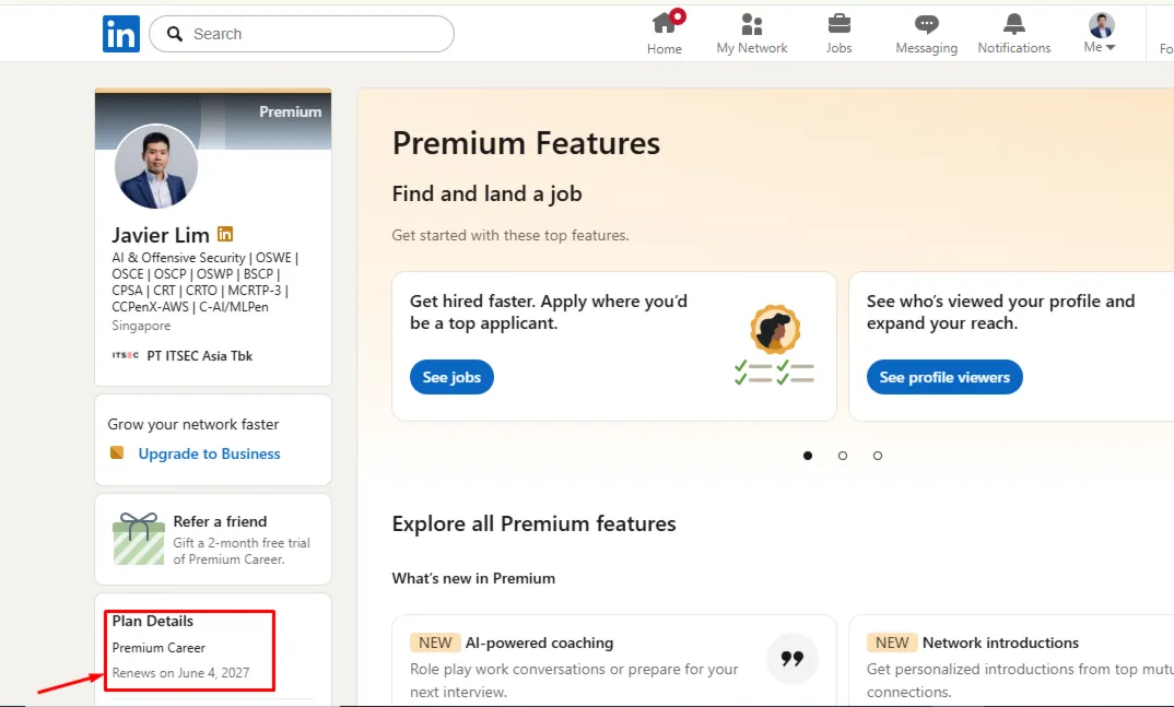 LinkedIn Premium 12M + Подарки 12M Lovable + 3M Notion Business + 3M NordVPN | Горяче - irongamers.ru