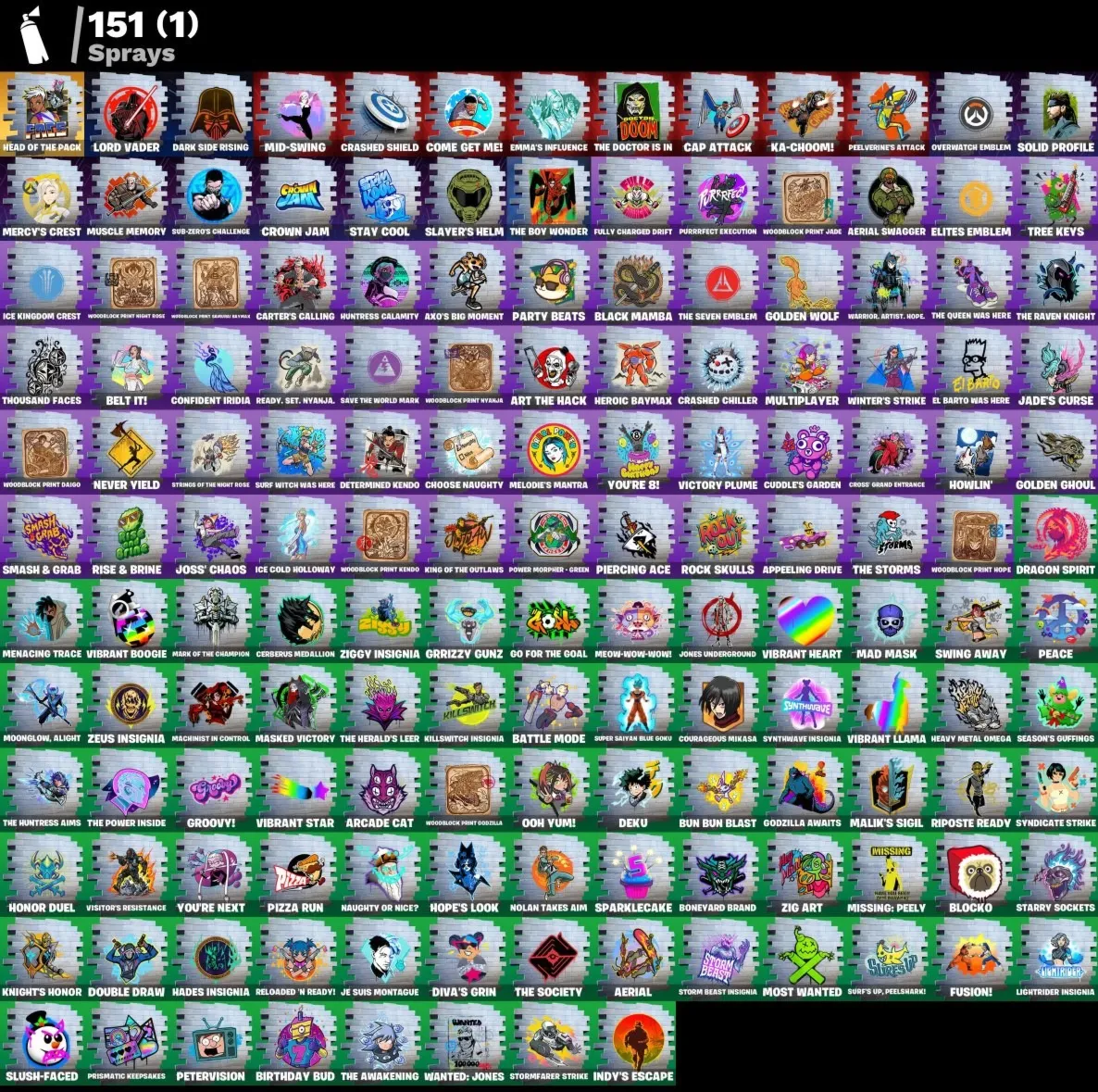 Мгновенный доступ • FN (все платформы) • 77 skins • Snap • 1250 VB • Полный доступ