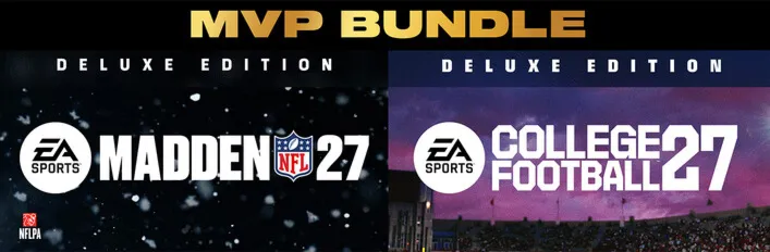 Комплект MVP College Football 27 издание Deluxe и Madden NFL 27 издание Deluxe steam