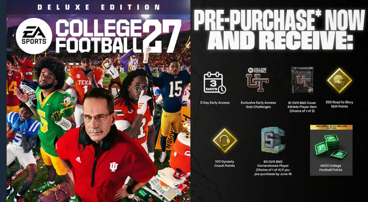 🎁 Издание Deluxe EA SPORTS™ College Football + краткосрочный бонус steam🌍 Россия\Мир