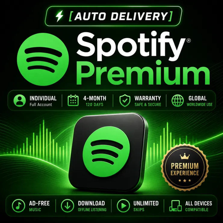 [АВТОМАТИЧЕСКАЯ ДОСТАВКА] Spotify Premium | 4 месяца | Полный аккаунт | Га