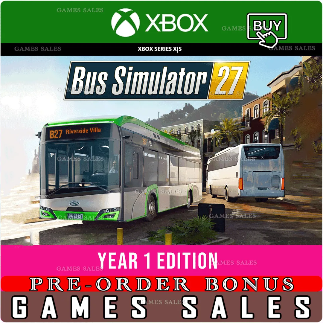 ✅ ❤ ️BUS SIMULATOR 27 - YEAR 1 EDITION❤ ️XBOX|XS+PC WIN✅ ПРЕДЗАКАЗ С БОНУСОМ