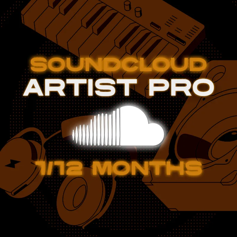 🎧 Soundcloud Artist Pro 1 месяц / год на ваш аккаунт