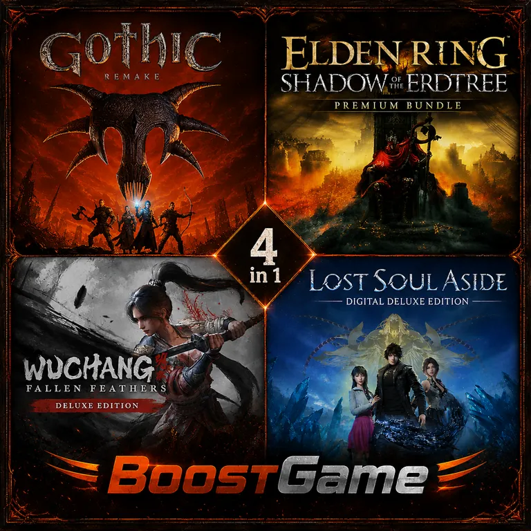Gothic 1 Remake + ELDEN RING + Wuchang Fallen Feathers + Lost Soul Aside・STEAM GLOBAL