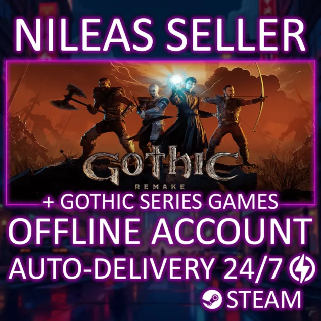 Gothic 1 Remake + 1 Classic, 2(II), 3, Fatekeeper | Без очереди | Steam | Оффлайн - irongamers.ru