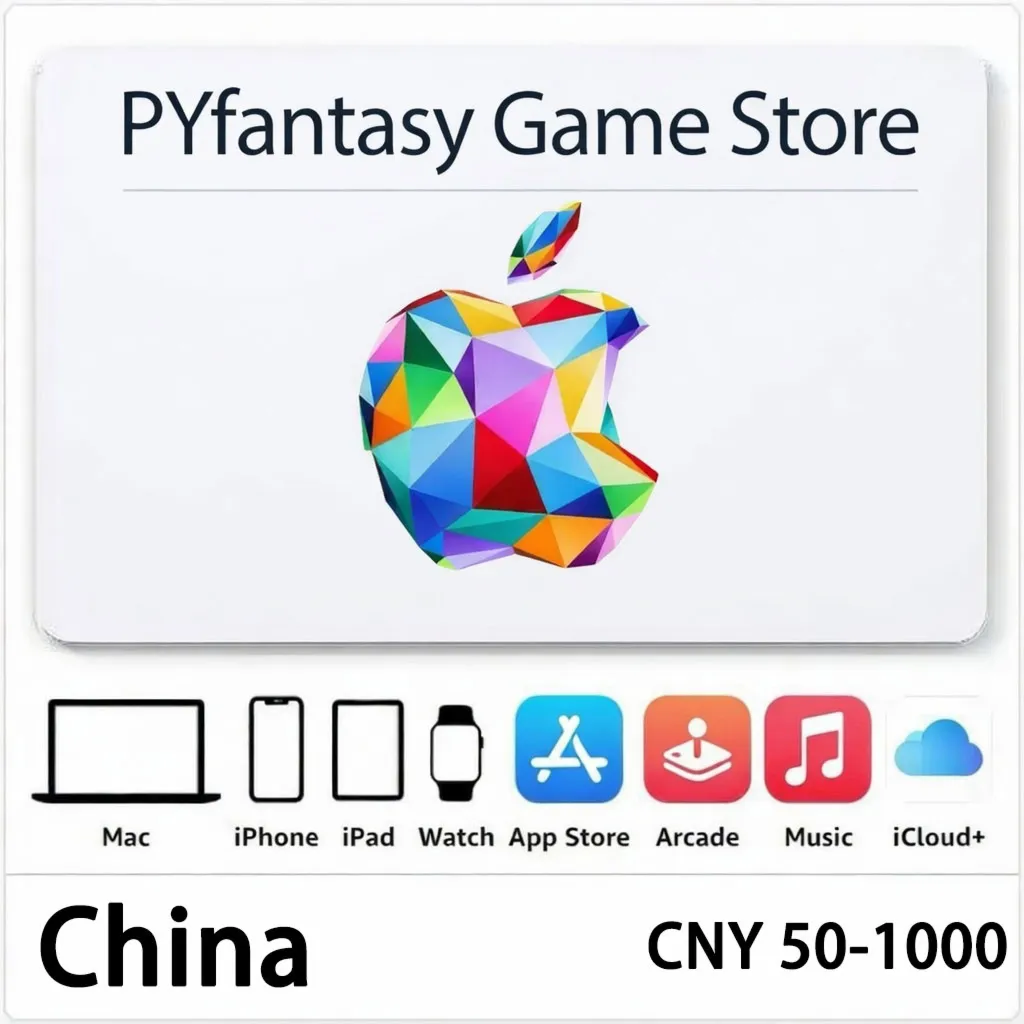 iTunes & App Store  Gift Card China  Rmb Cny 50-1000