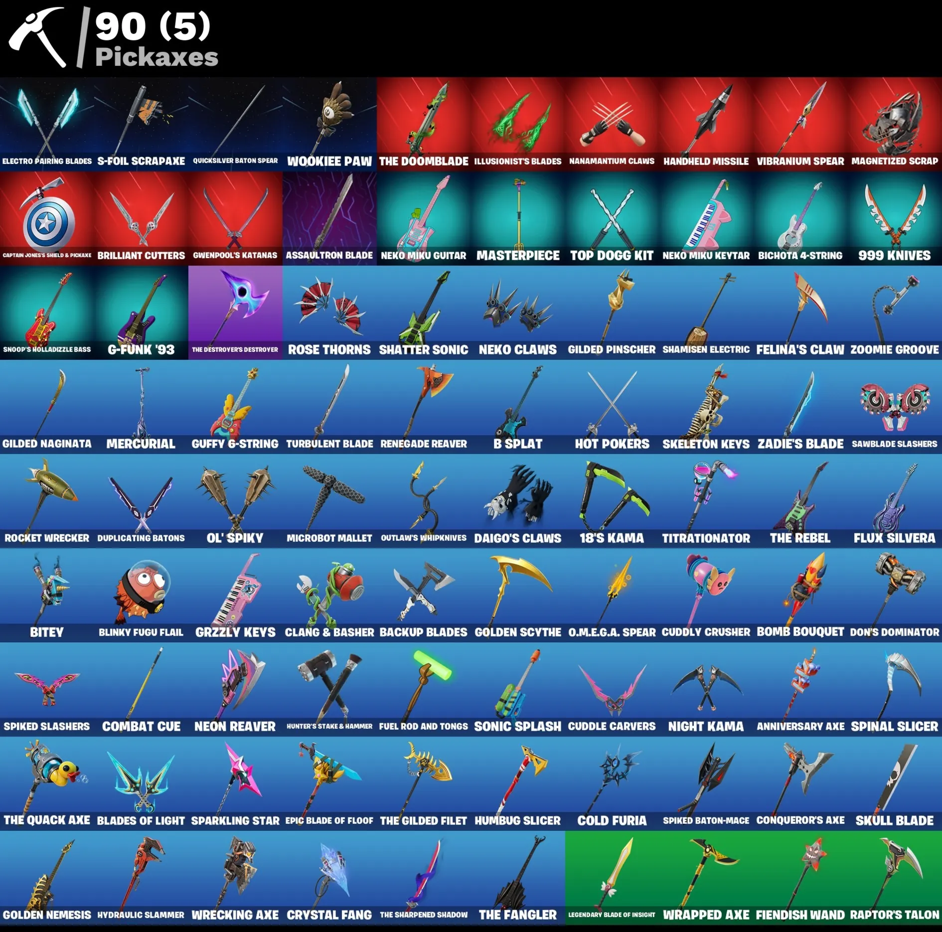 Мгновенный доступ • FN (все платформы) • 58 skins • Doom • Полный доступ