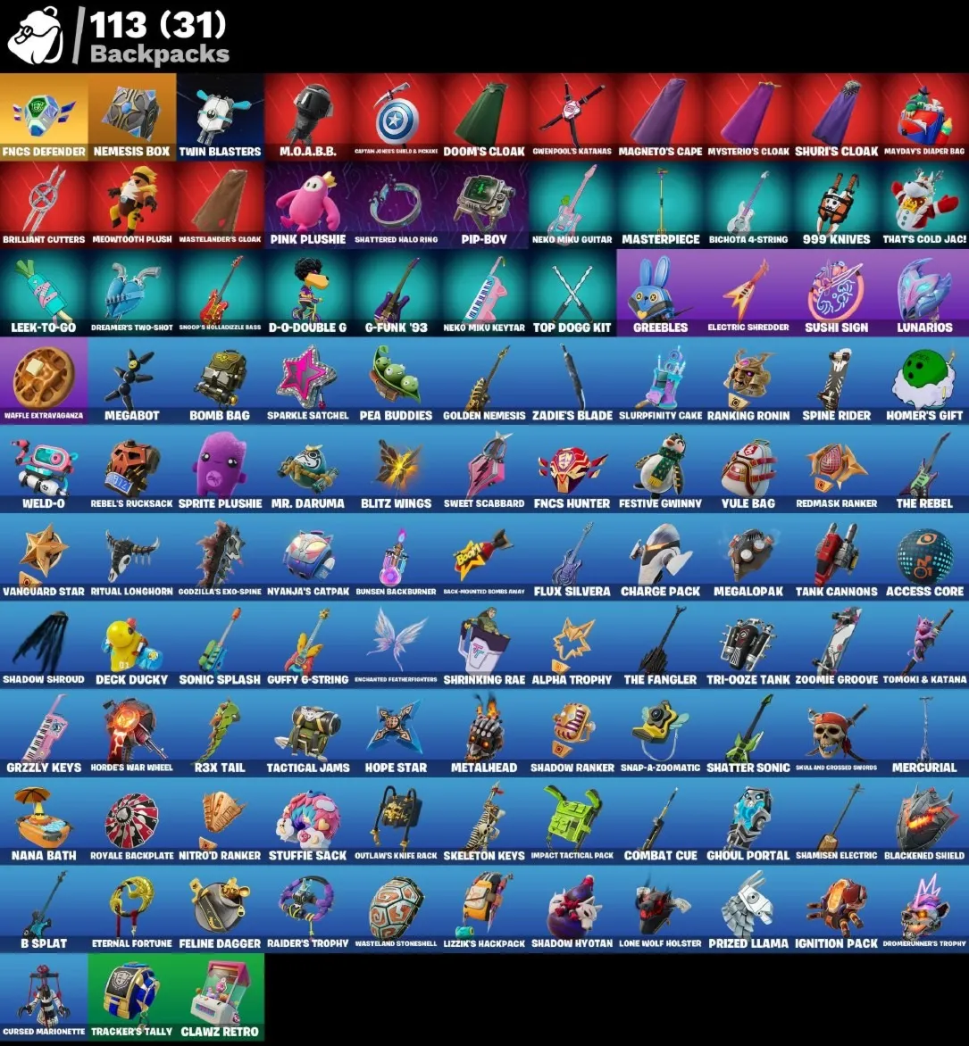 Мгновенный доступ • FN (все платформы) • 58 skins • Doom • Полный доступ