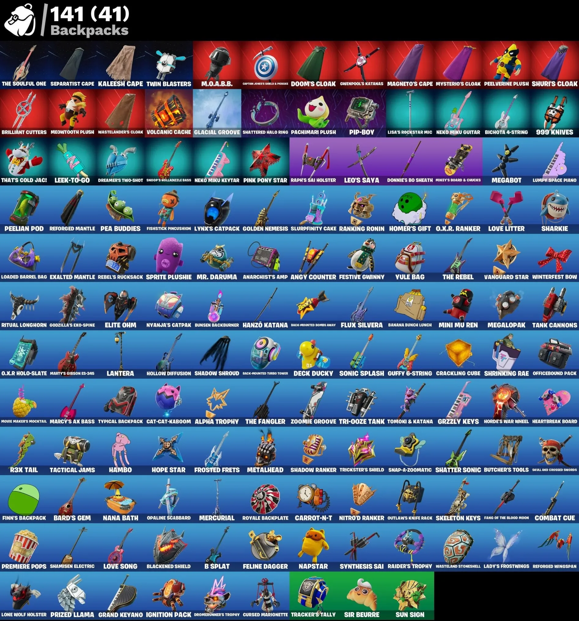 Мгновенный доступ • FN (все платформы) • 83 skins • Mysterio • 800 VB • Полный доступ