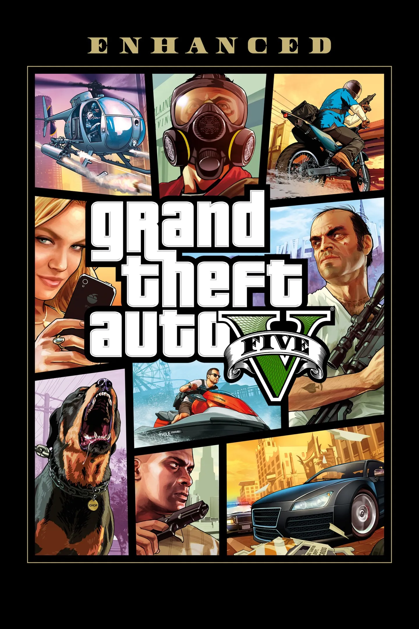 Grand Theft Auto V Enhanced (PC) Rockstar Games Launcher Key GLOBAL