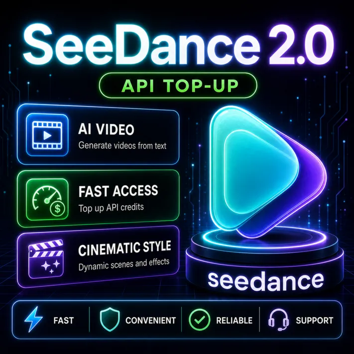 Нейросеть для видео Seedance 2.0 API $10 | Текст в видео | Генерация видео AI | lizh.