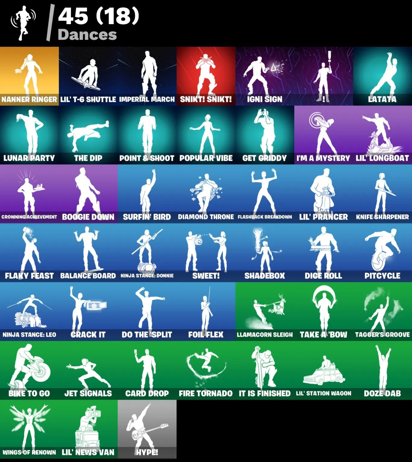 Мгновенный доступ • FN (все платформы) • 51 skins • Omegarok • Полный доступ