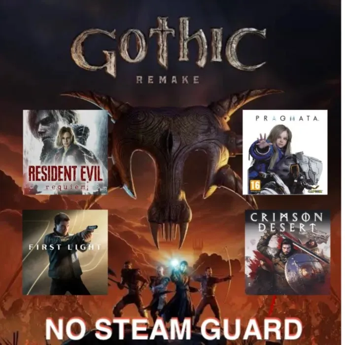 Gothic 1 Remake + 007 First Light + FH6 + Crimson Desert | ALL DLC | NO QUEUE | STEAM - irongamers.ru