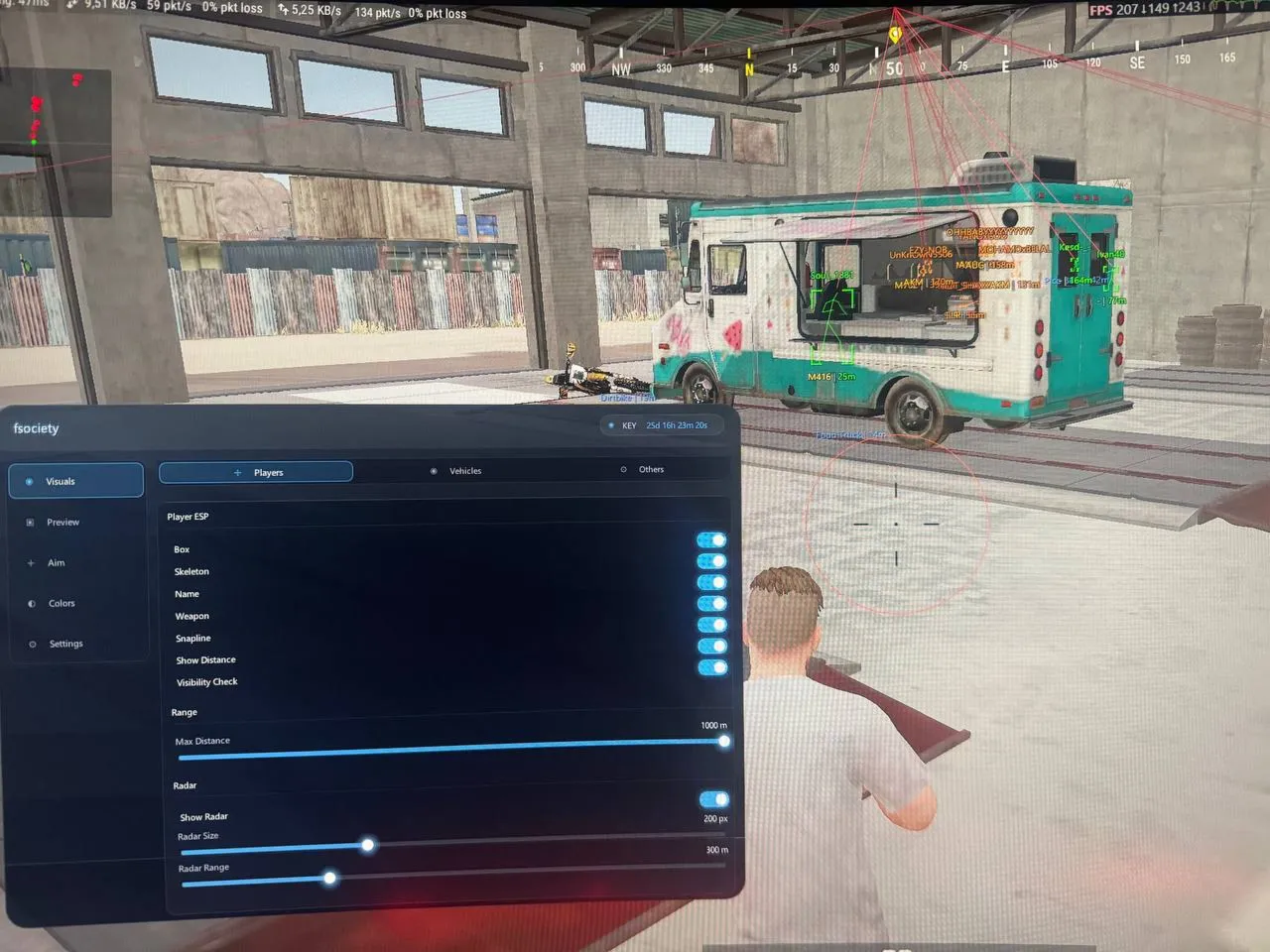 Fsociety для PUBG (Steam, PC) — приватный чит: ESP, Aimbot, Radar, контроль отдачи - irongamers.ru