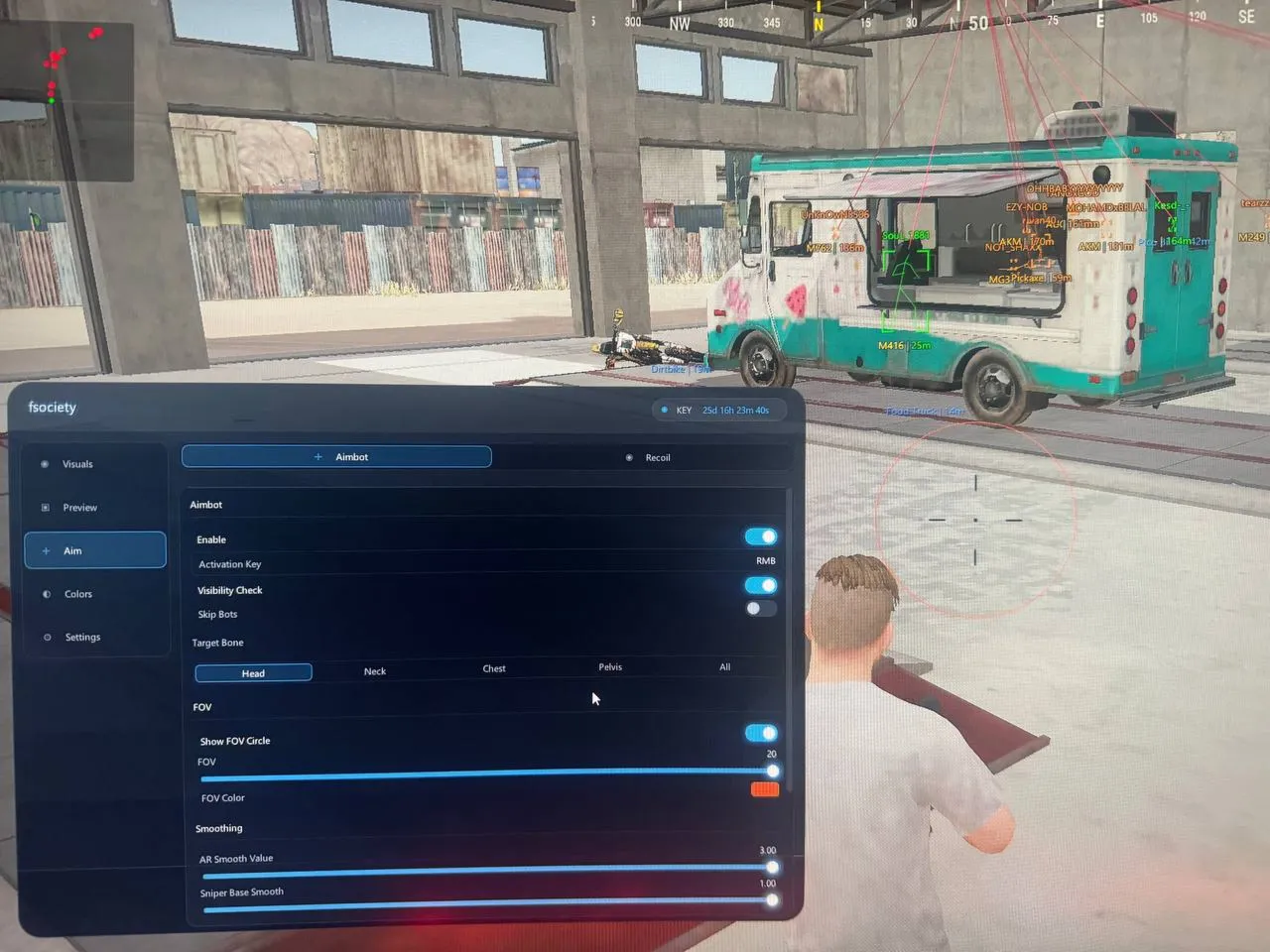 Fsociety для PUBG (Steam, PC) — приватный чит: ESP, Aimbot, Radar, контроль отдачи - irongamers.ru