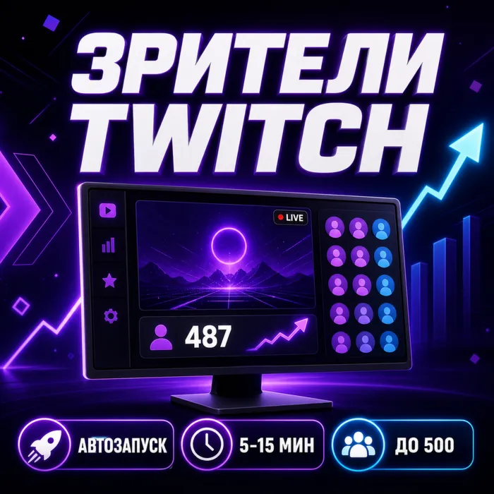 Зрители На Вашу Твич Трансляцию | Twitch Viewers | Настройка