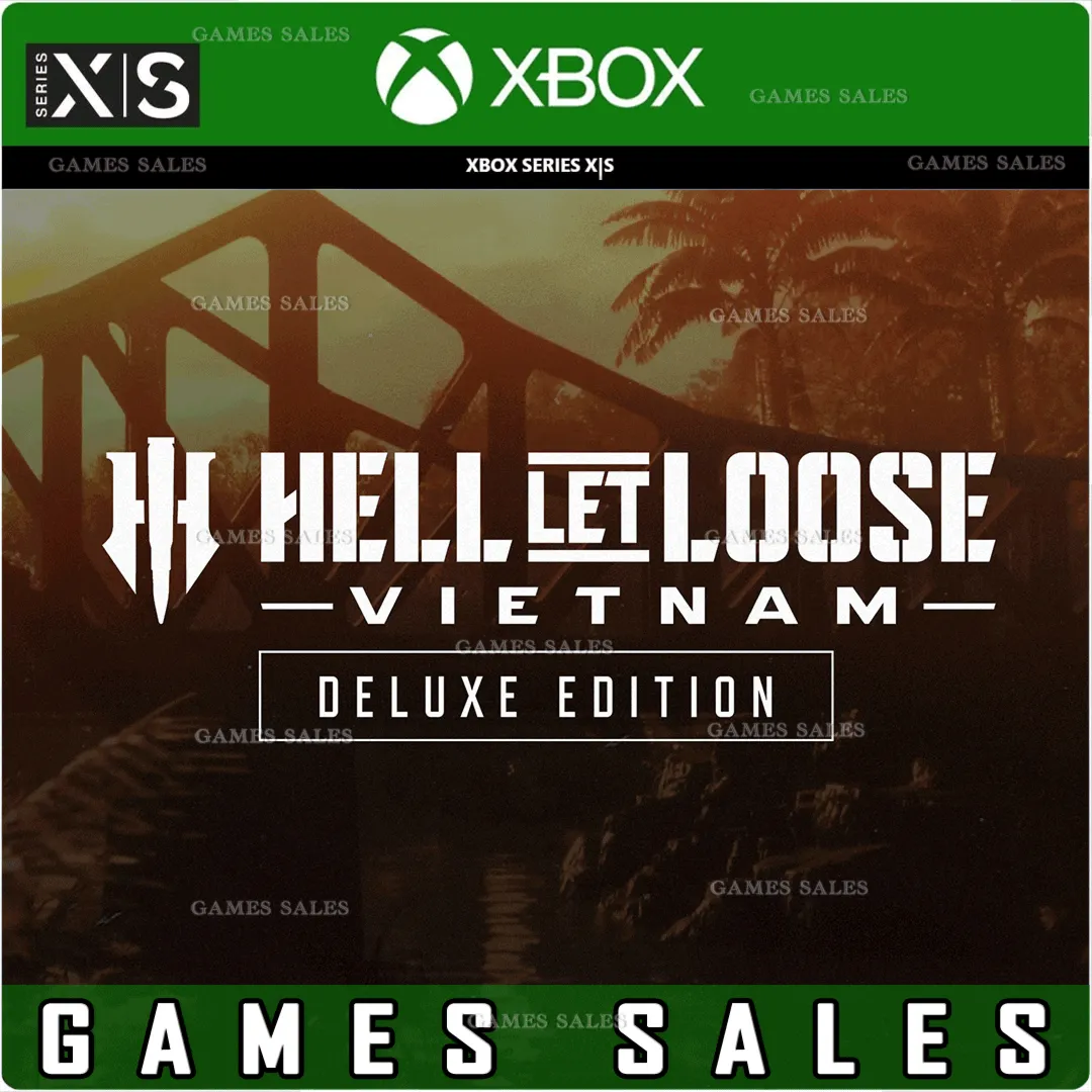 ✅ ❤ ️HELL LET LOOSE: VIETNAM - DELUXE EDITION❤ ️XBOX|XS+PC WIN🔑 КЛЮЧ✅ 