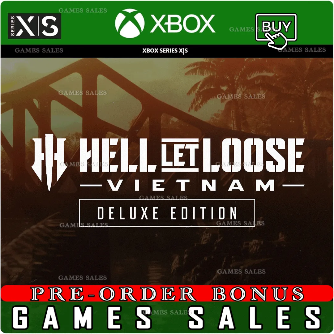 ✅ ❤ ️HELL LET LOOSE: VIETNAM - DELUXE EDITION❤ ️XBOX|XS+PC WIN❤ ️ПРЕДЗАКАЗ С БОНУСАМИ✅ 