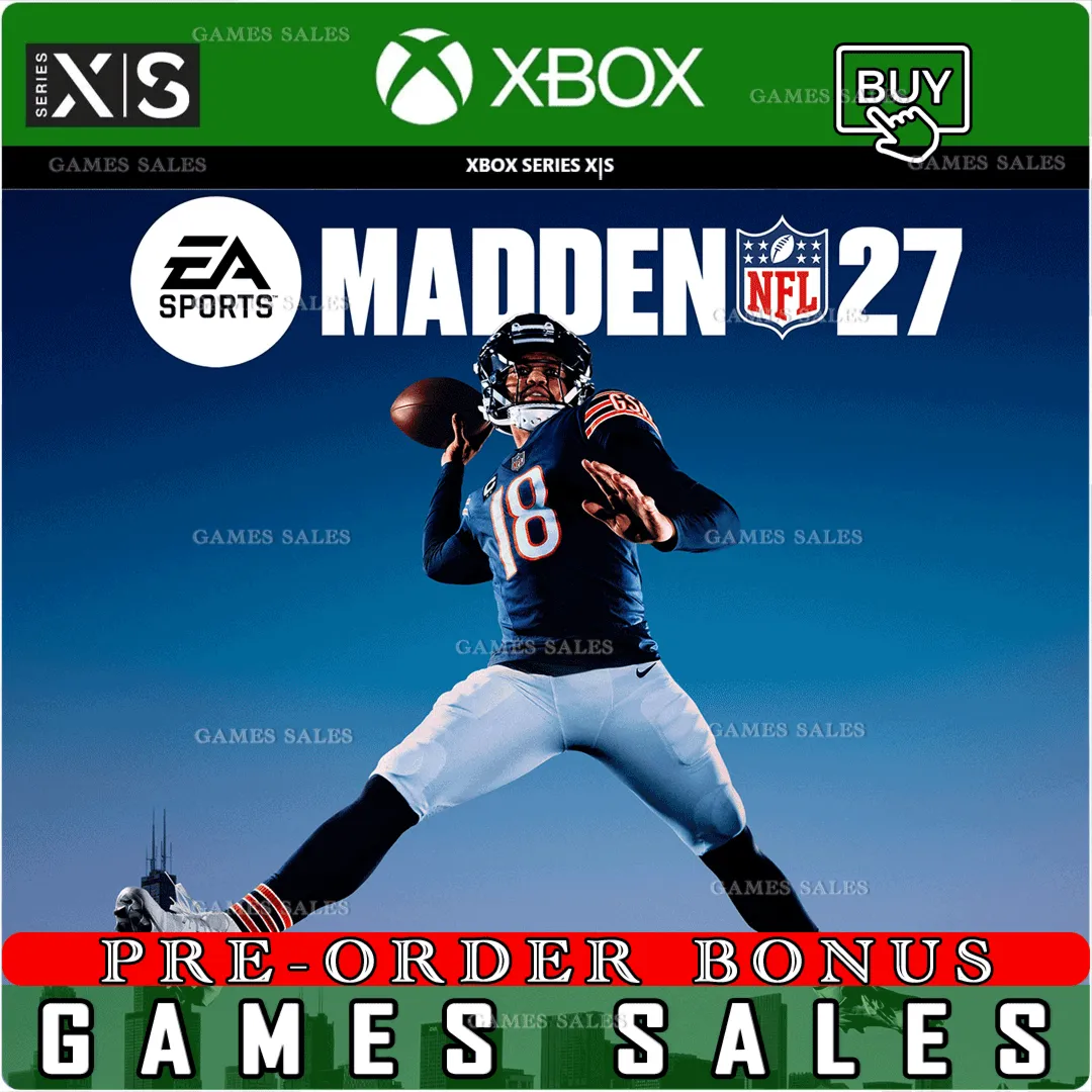 ✅ ❤ ️EA SPORTS™ MADDEN NFL 27 STANDARD EDITION❤ ️XBOX SERIES X|S❤ ️ПРЕДЗАКАЗ С БОНУСАМИ✅ 