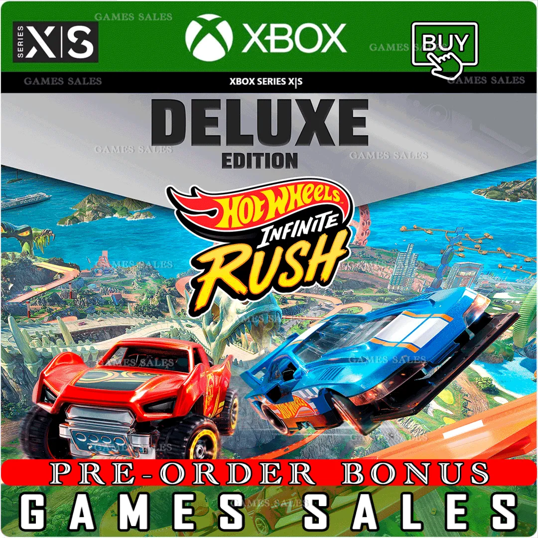 ✅ ❤ ️HOT WHEELS™ INFINITE RUSH - DELUXE EDITION❤ ️XBOX|XS+PC WIN❤ ️ПРЕДЗАКАЗ С БОНУСАМИ✅ 