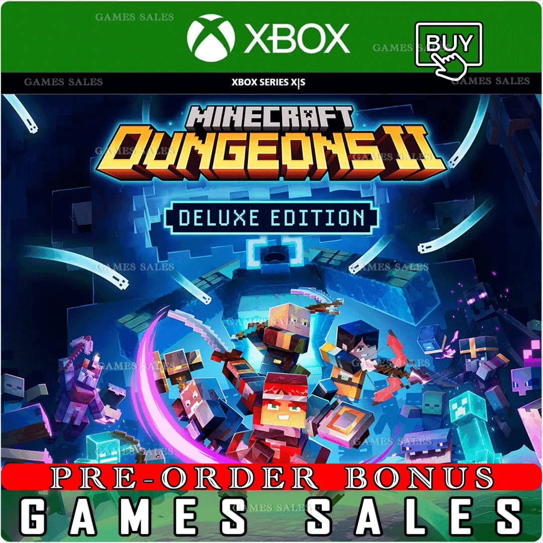 ✅ ❤ ️MINECRAFT DUNGEONS II DELUXE EDITION❤ ️XBOX|XS+PC WIN❤ ️ПРЕДЗАКАЗ С БОНУСАМИ✅ 