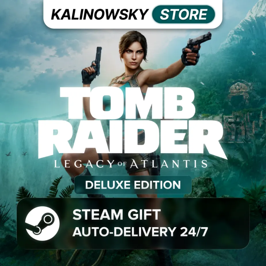 🚀 TOMB RAIDER: LEGACY OF ATLANTIS · DELUXE · ВЕСЬ МИР