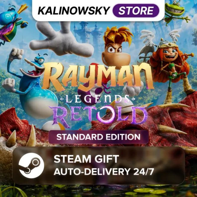 🚀 RAYMAN LEGENDS RETOLD · STANDARD · ВЕСЬ МИР