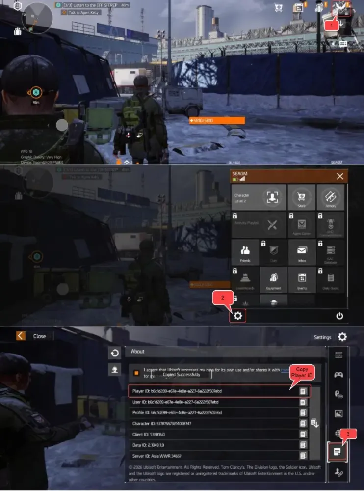 THE DIVISION RESURGENCE ПРЕМИАЛЬНЫЕ КРЕДИТЫ 125 - 7200 ПО ID 24/7