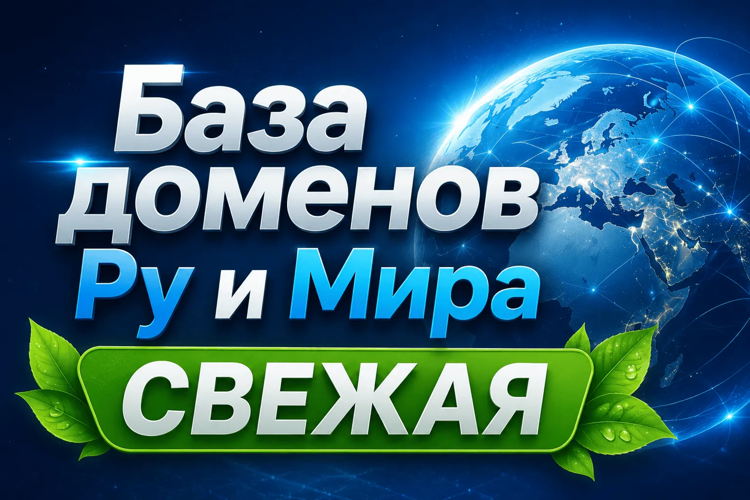 База доменов Ру и Мира Обновление за:  ( Август )  2026