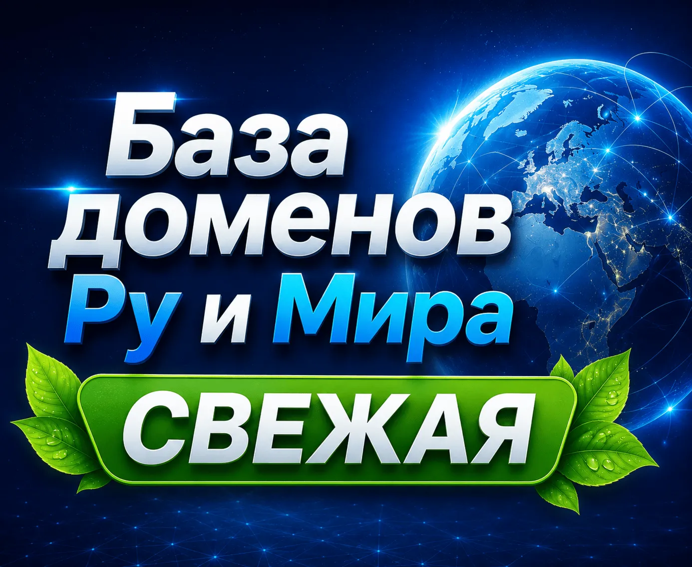 База доменов Ру и Мира Обновление за:  ( Август )  2026