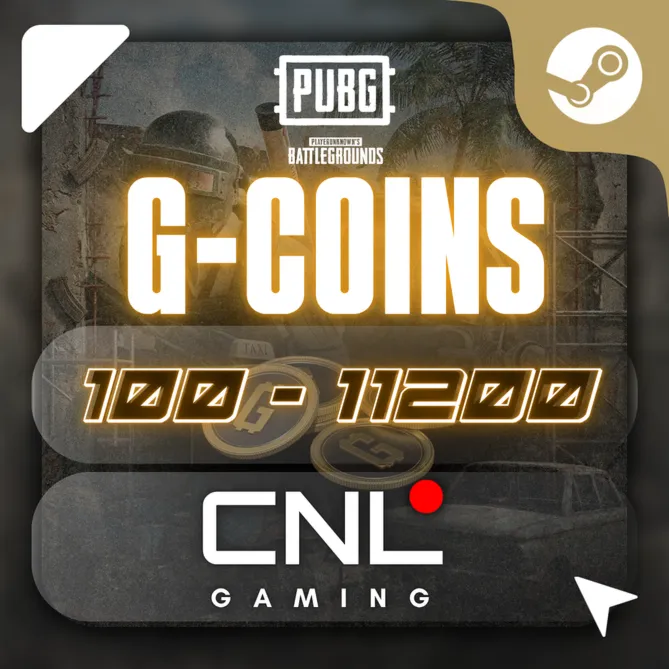 PUBG: BATTLEGROUNDS 100-11200 G-COINS - Ключ для ПК - irongamers.ru