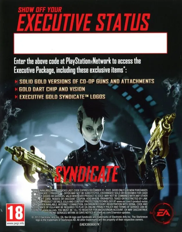Syndicate (2012) - Limited Edition / Синдикат | EA / Origin | Ключ | РФ + Мир