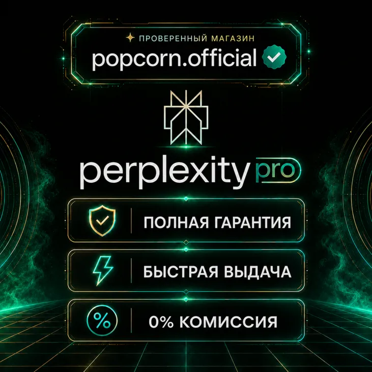 Премиум Доступ Perplexity AI PRO ⭐ + Продление 1 МЕСЯЦ. - irongamers.ru