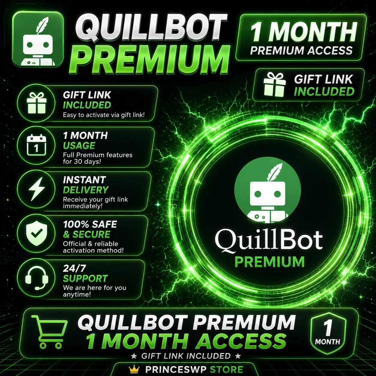 QuillBot Premium 1 Месяц Купон Код Мгновенная Доставка - irongamers.ru