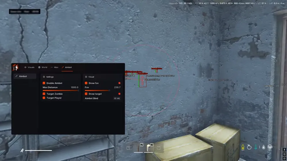 Doza DayZ — Чит для DayZ | ESP + Aimbot + World ESP (Players, Zombie, Loot) - irongamers.ru
