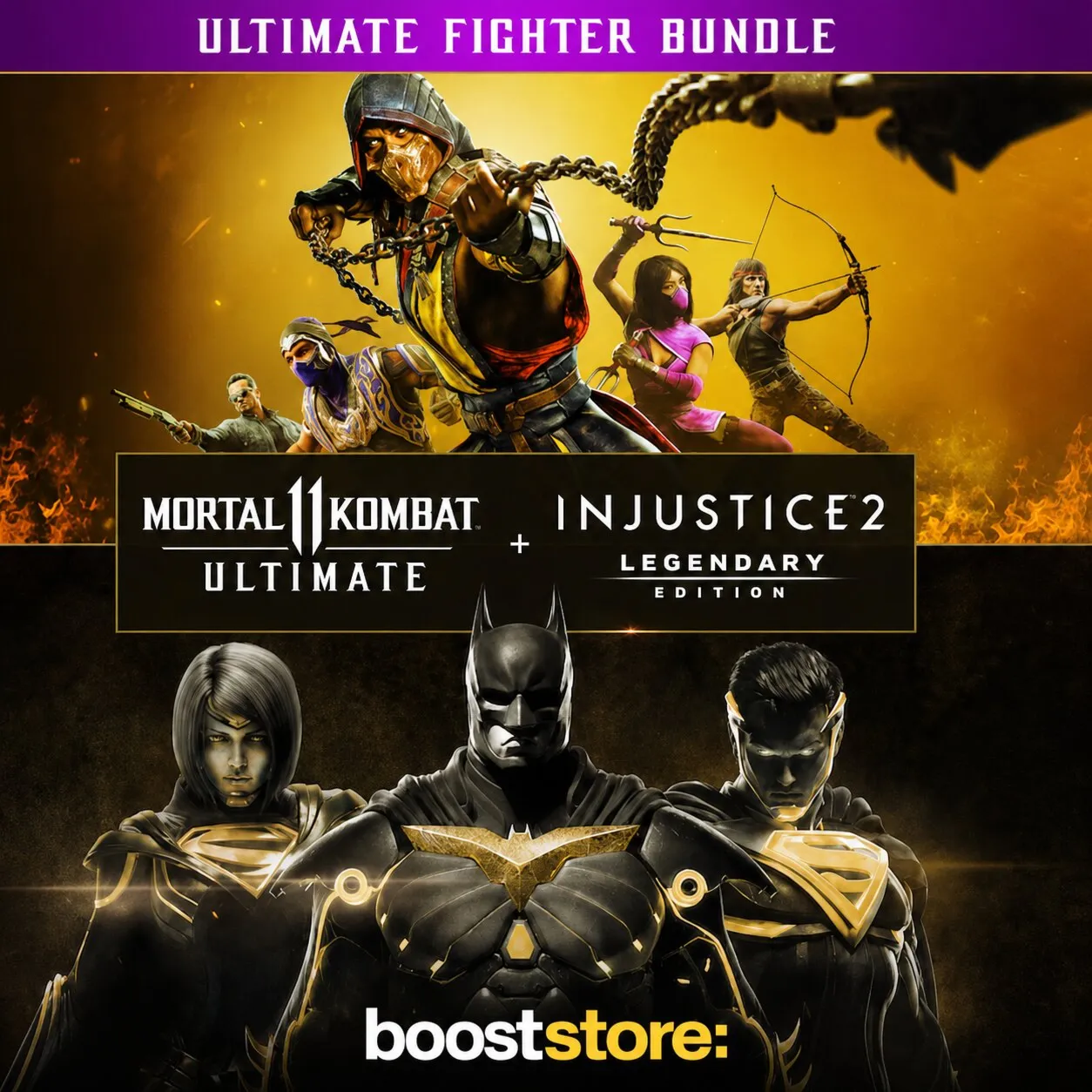Mortal Kombat 11 Ultimate + Injustice 2 Leg. Edition PS4 PS5 - Турция