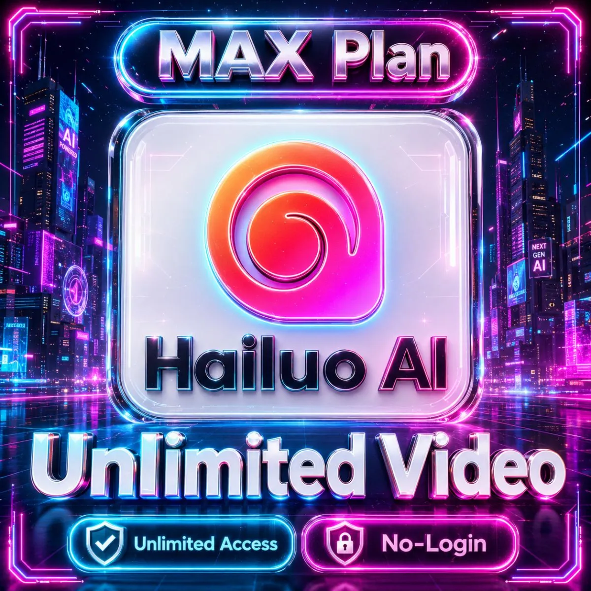 Hailuo Max — безлимитное видео на месяц, без входа в аккаунт