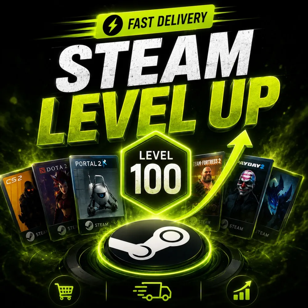🔥 Прокачка уровня Steam | Автоматическая