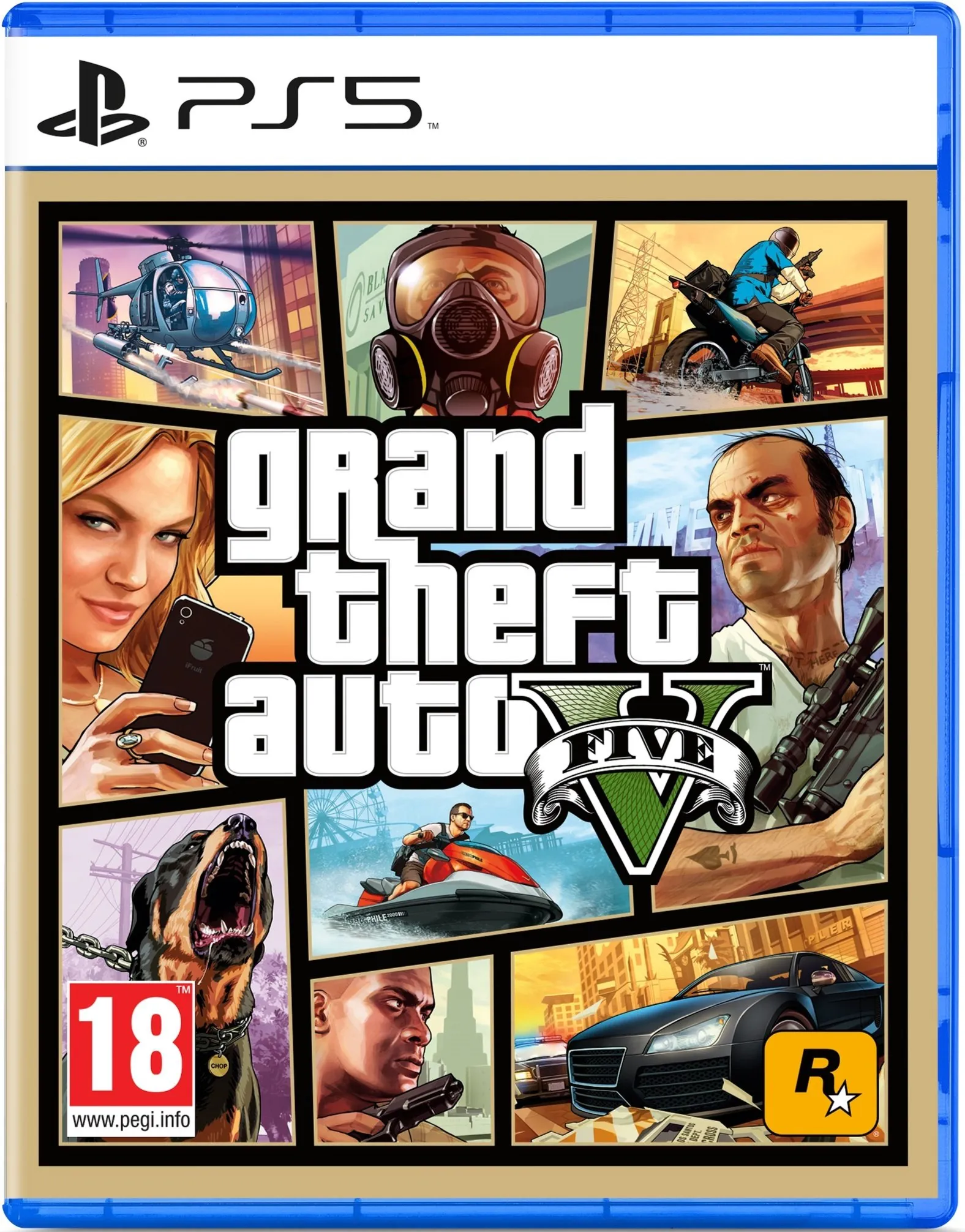 Grand Theft Auto V GTA 5 (Версия Playstation PS5) ПОКУПКА ИГРЫ НА ВАШ АКАУНТ - irongamers.ru