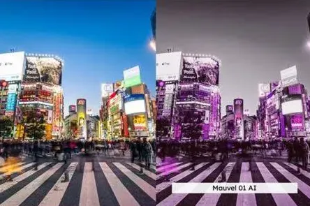 Набор из 20 пресетов City Purple для Lightroom и LUT-файлов