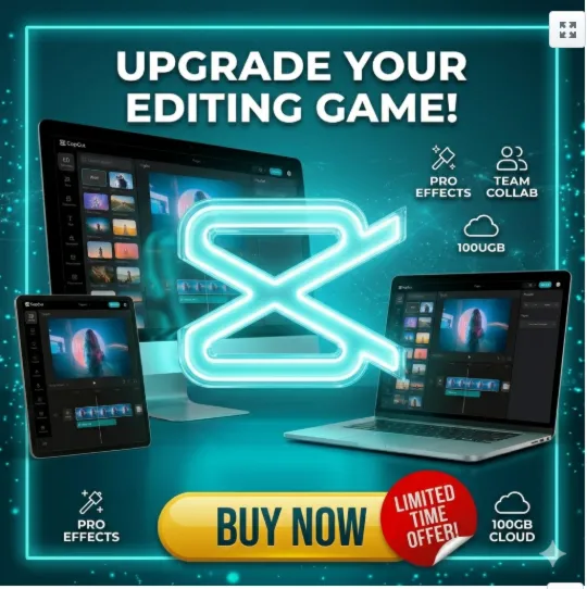CapCut Team Pro – подписка на 1 месяц приватный аккаунт - irongamers.ru