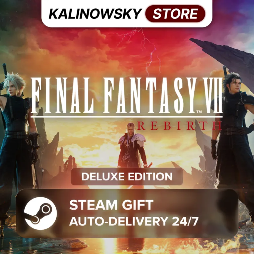 FINAL FANTASY VII 7 REBIRTH · DELUXE · ВЕСЬ МИР - irongamers.ru