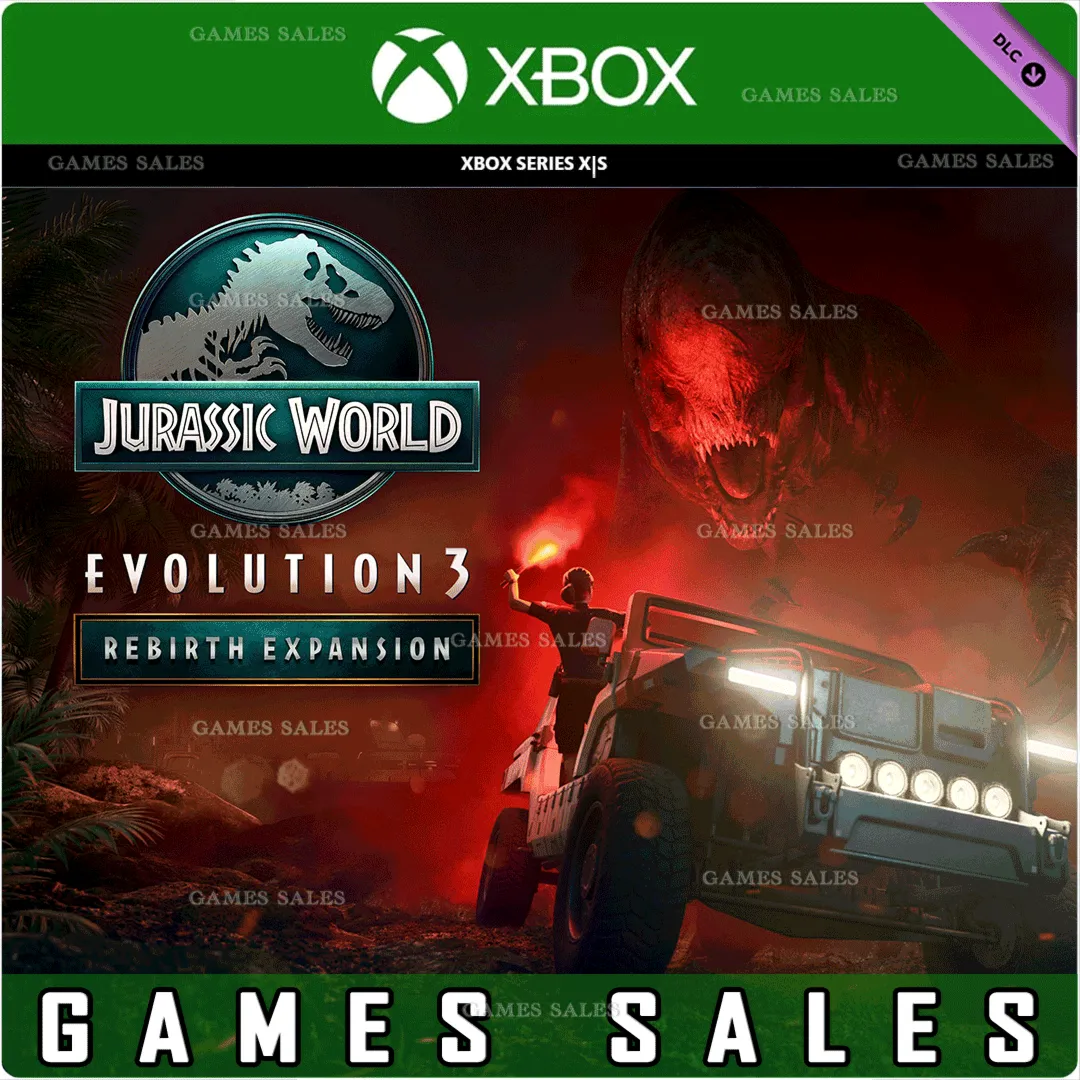 ✅ ❤ ️JURASSIC WORLD EVOLUTION 3: REBIRTH EXPANSION❤ ️XBOX|XS+PC WIN🔑 КЛЮЧ✅ 