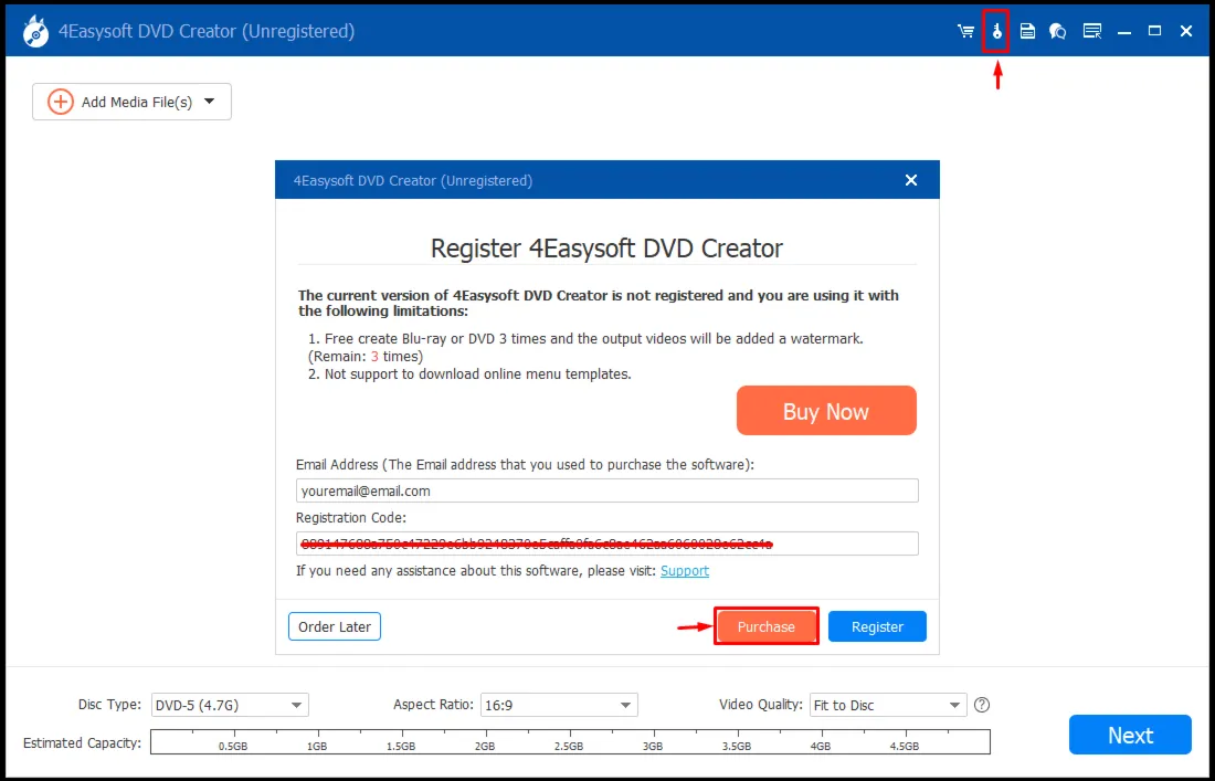 4Easysoft DVD Creator Код регистрации на 1 год