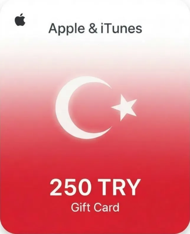 🍎 iTunes Gift Card (Турция) 250 TRY