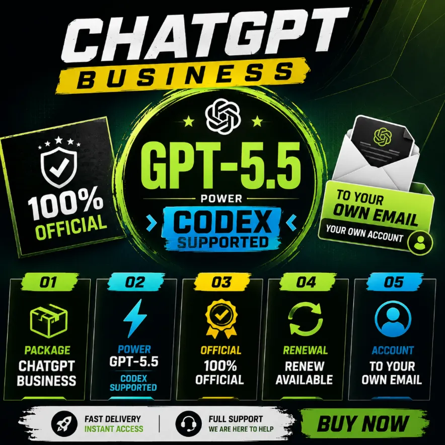ОФИЦИАЛЬНЫЙ Доступ к ChatGPT Business | GPT и Codex Включены | Продление Доступно
