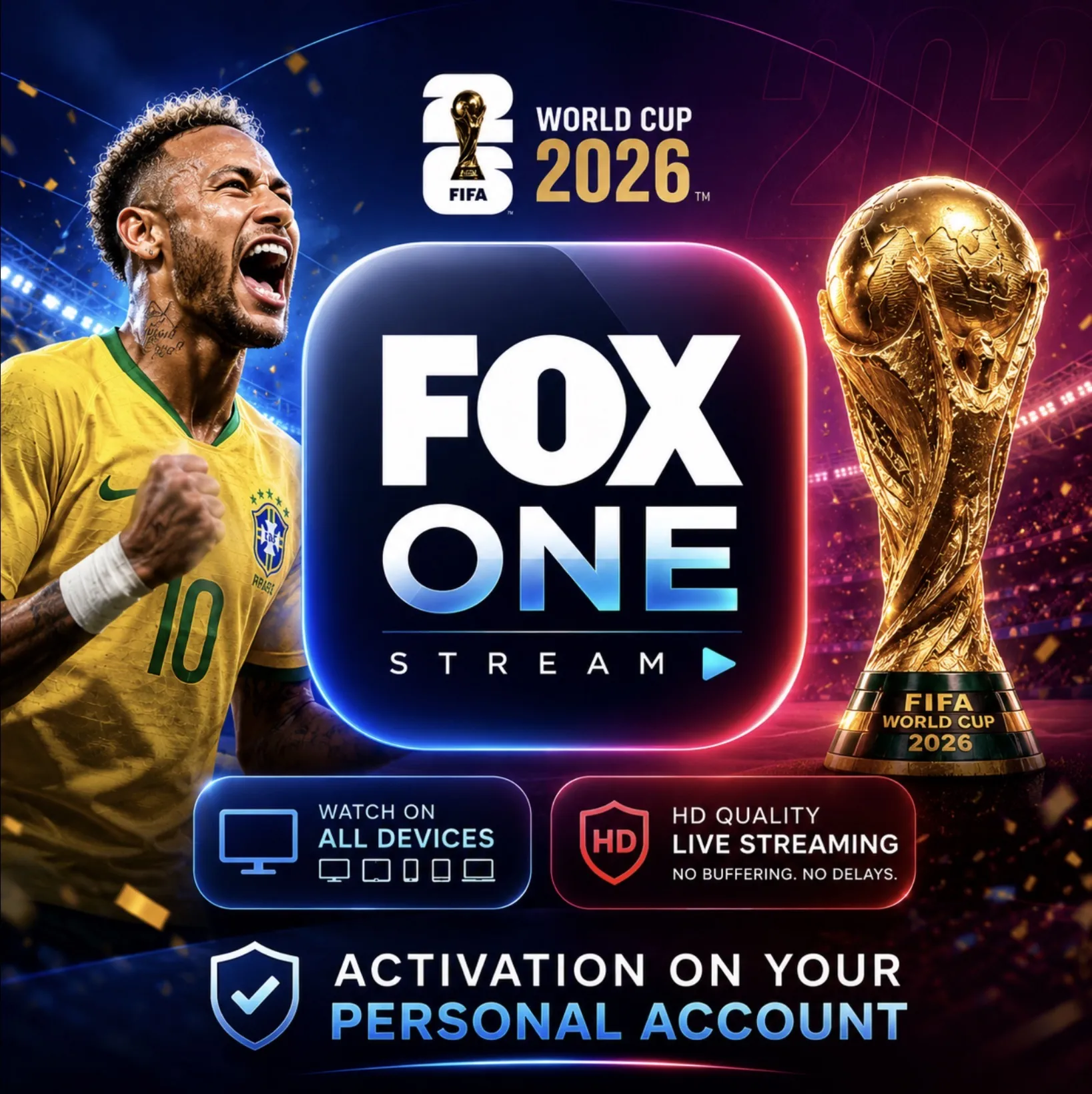 Чемпионат Мира 2026 | FOX ONE Активация - irongamers.ru