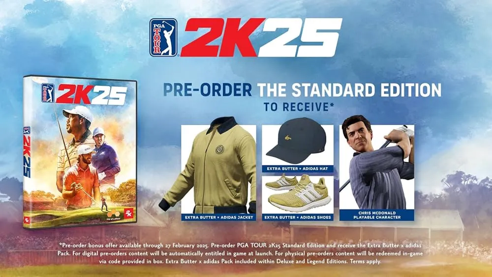 PGA Tour 2K25 Standard Edition Steam | RU/CIS | Моментальная выдача |
