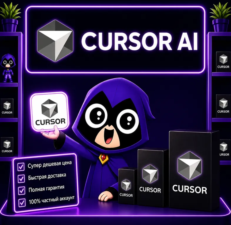 CURSOR AI | ЛИЧНЫЙ АККАУНТ | Подписка Pro/Pro+/Ultra – 1 месяц