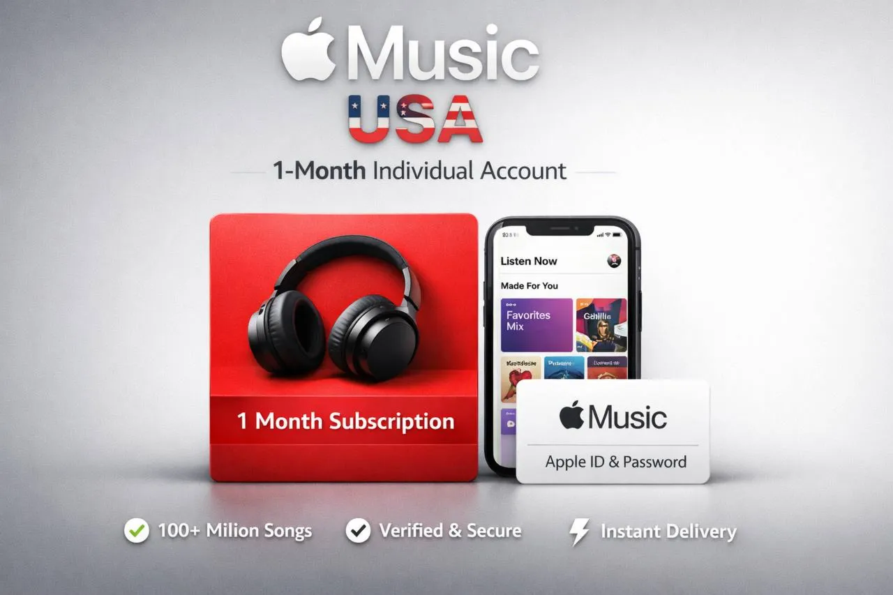 🇺 🇸 🎵 💎 Apple Music США | Индивидуальный аккаунт 🎧 (1 месяц) | Мгновенная доставка